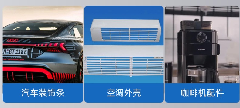 PMMA/ABS合金颗粒应用