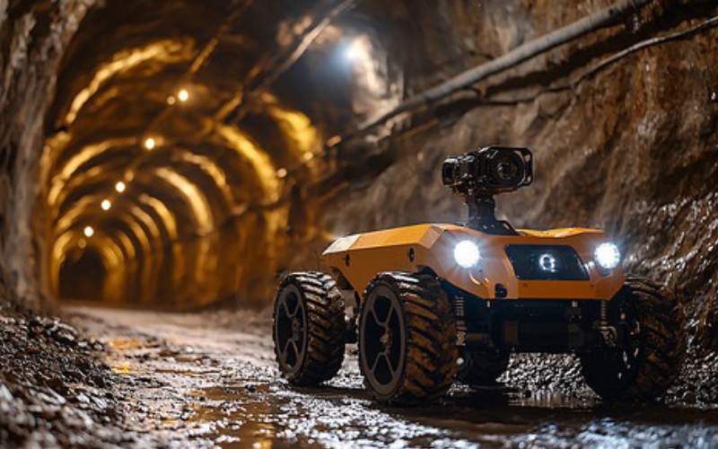 矿井巡检机器人