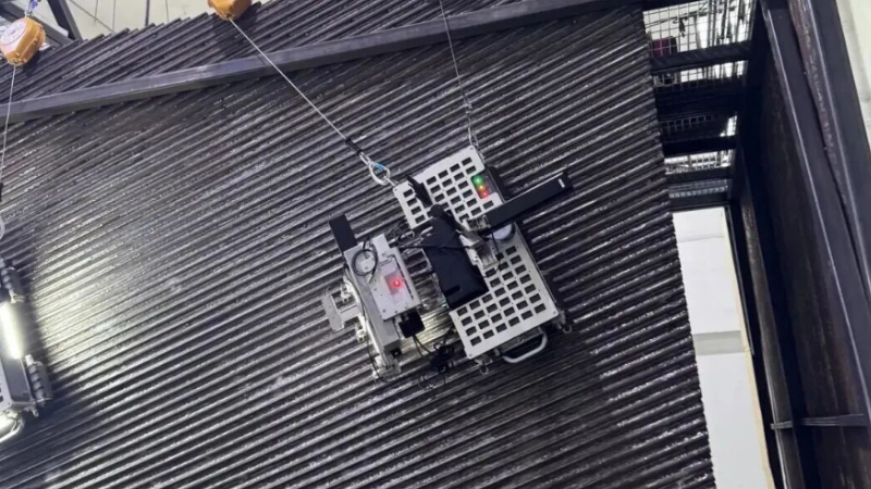 锅炉爬壁机器人